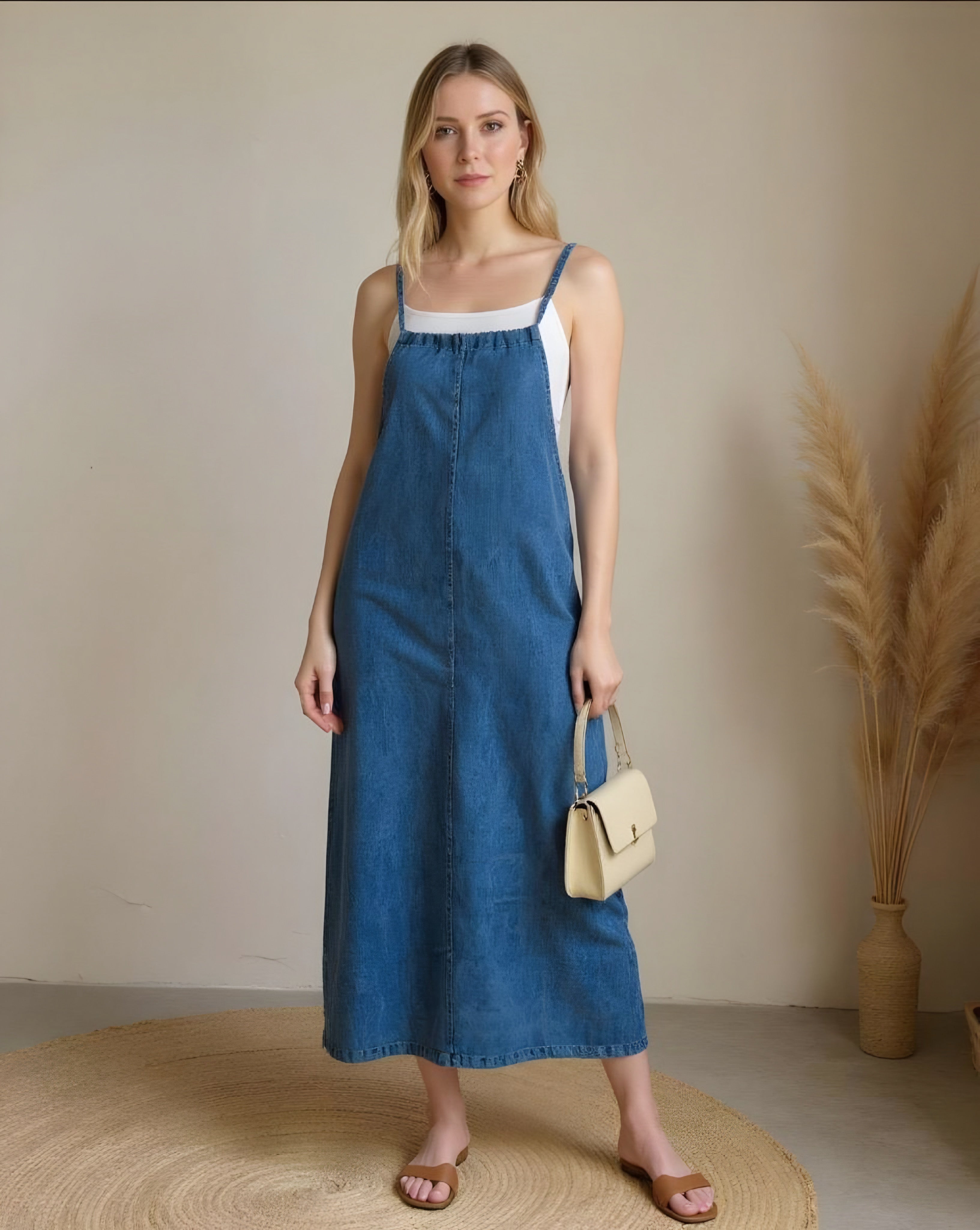 İNCE ASKILI KOT JİLE