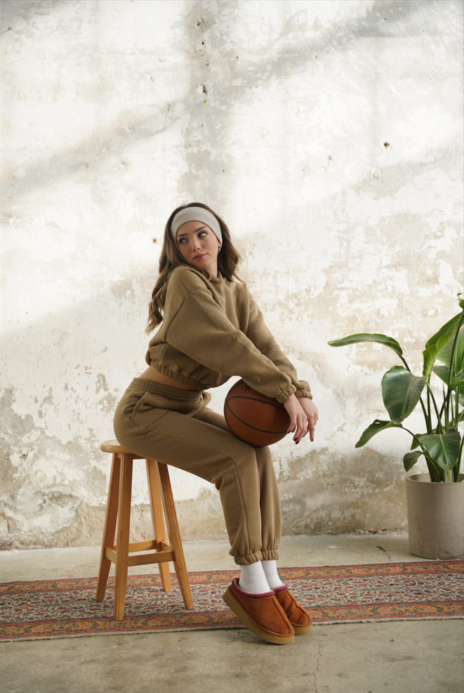 COTS Basic Eşofman Takımı - Camel