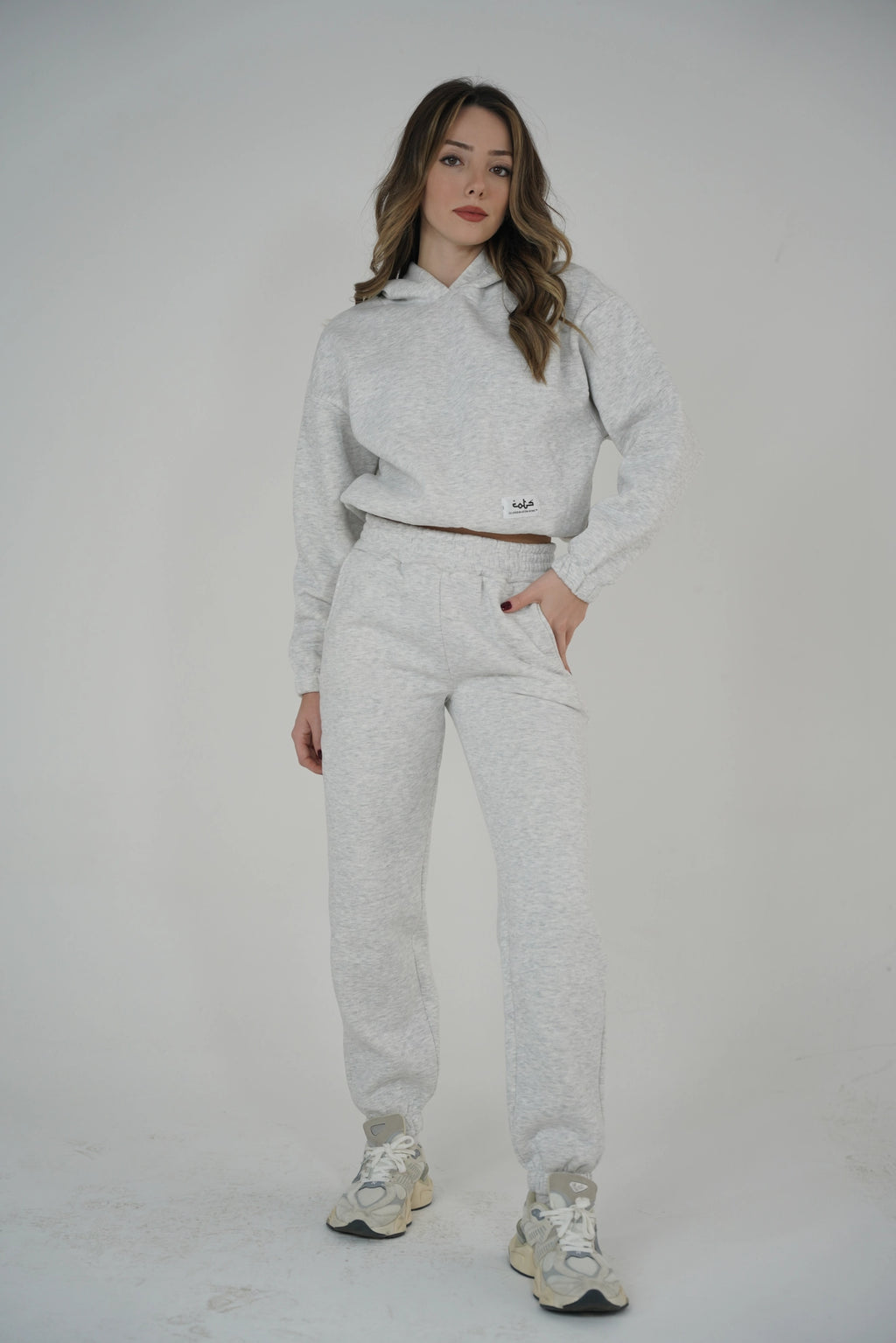 COTS Basic Eşofman Takımı - Gri Melanj