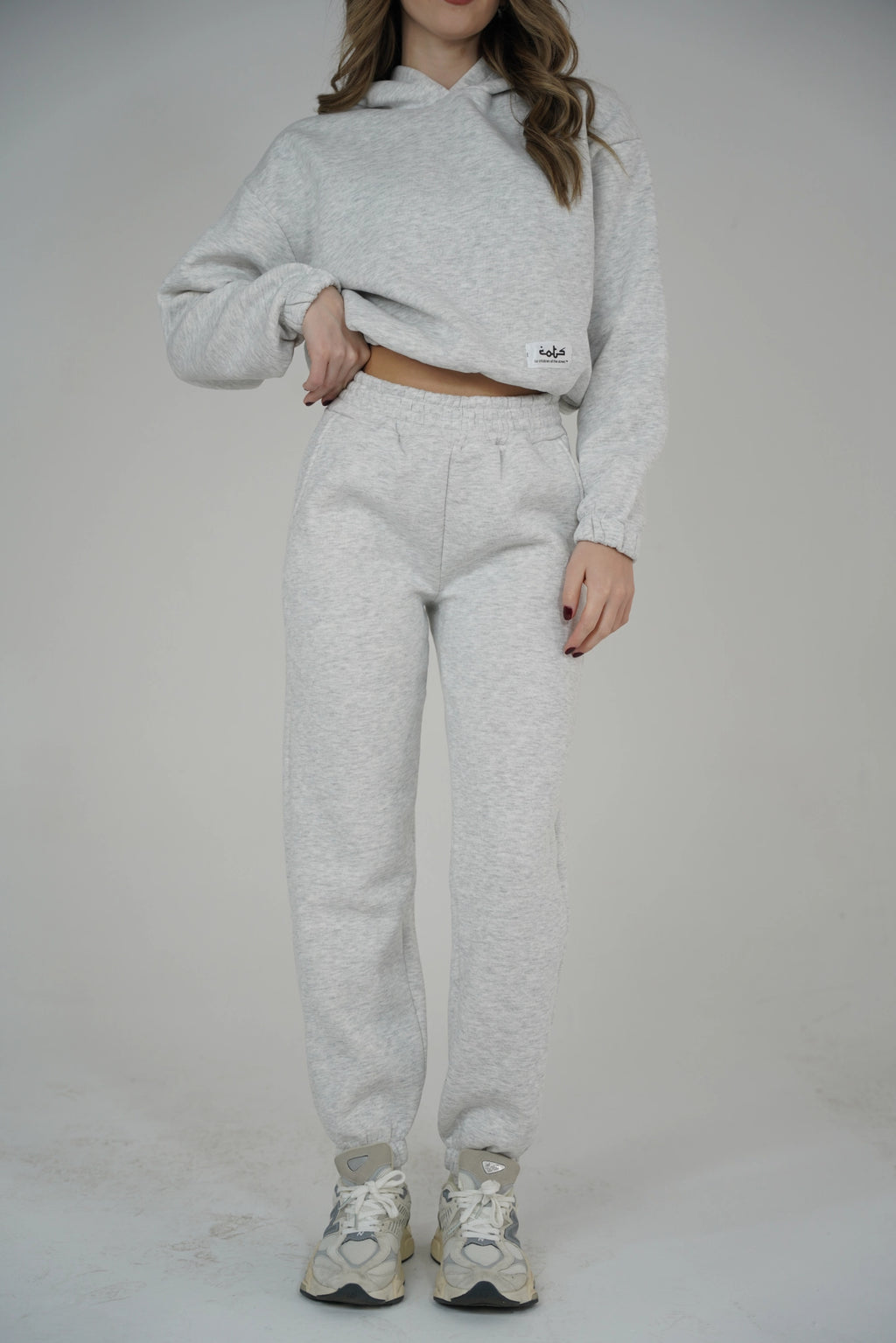 COTS Basic Eşofman Takımı - Gri Melanj