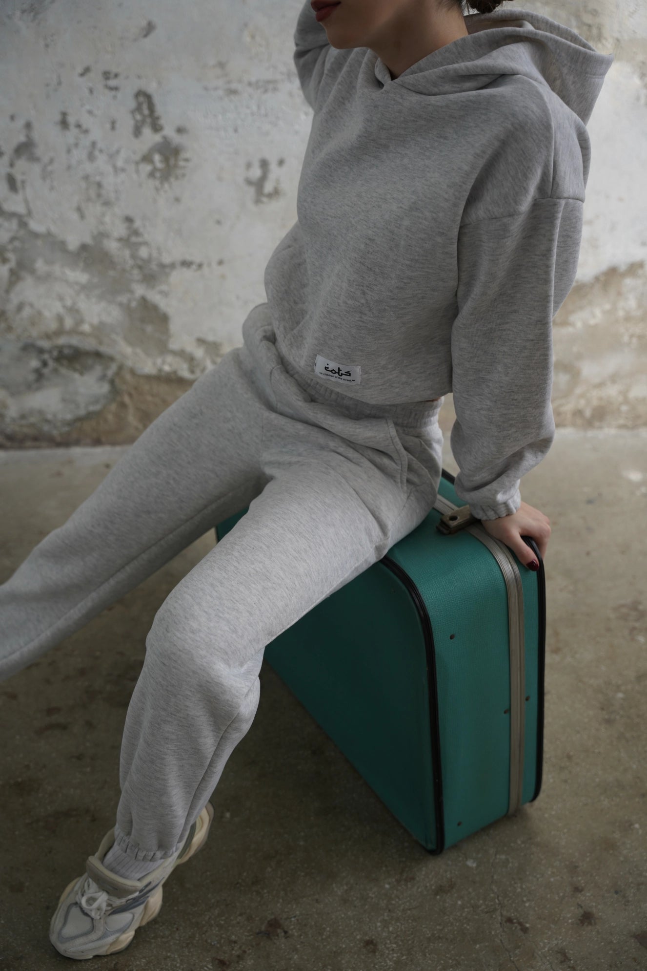 COTS Basic Eşofman Takımı - Gri Melanj