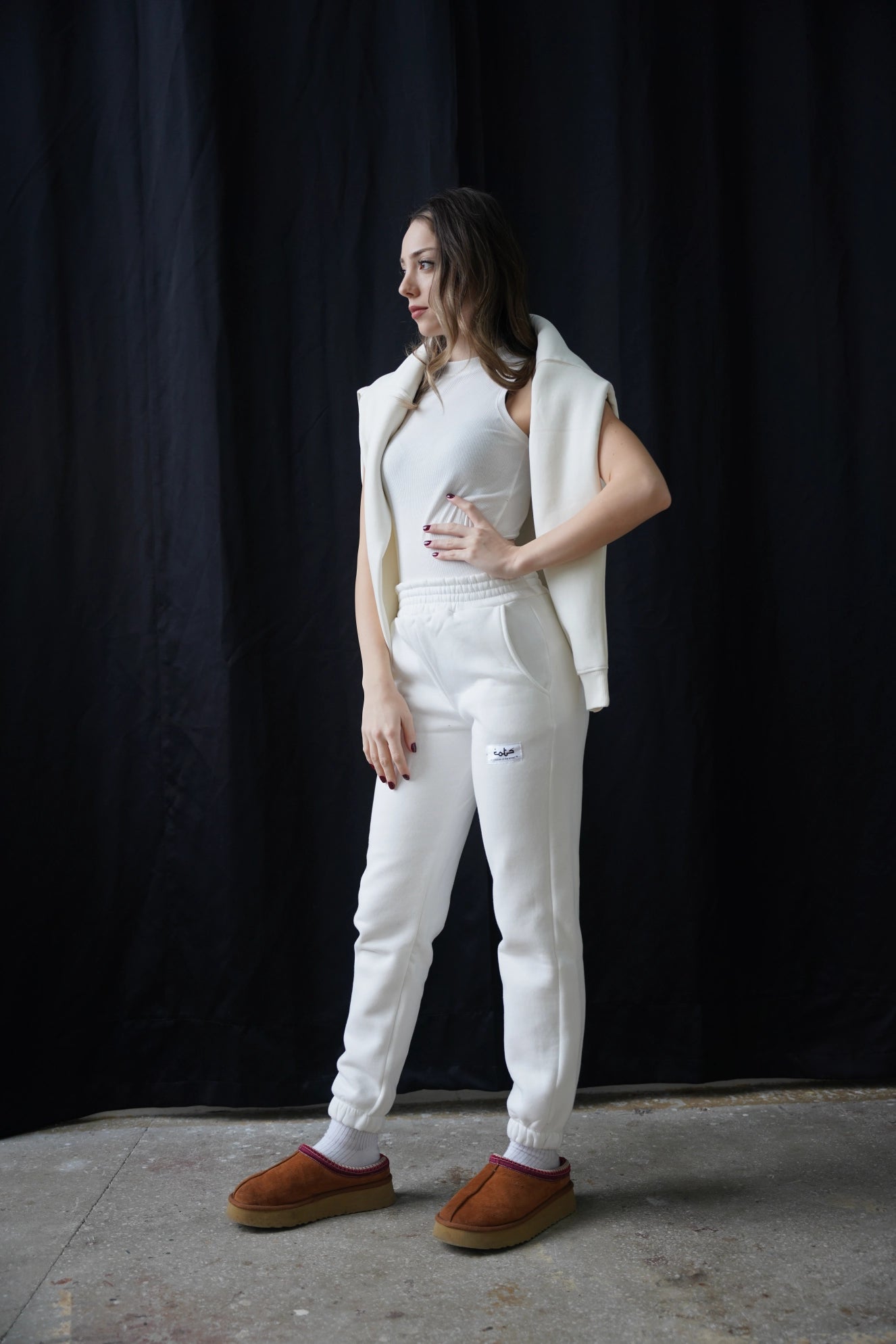 COTS Eşofman Altı - Beyaz