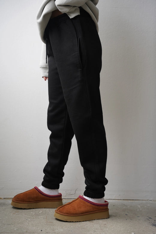 Premium 450 GSM Oversize Eşofman Altı - Siyah