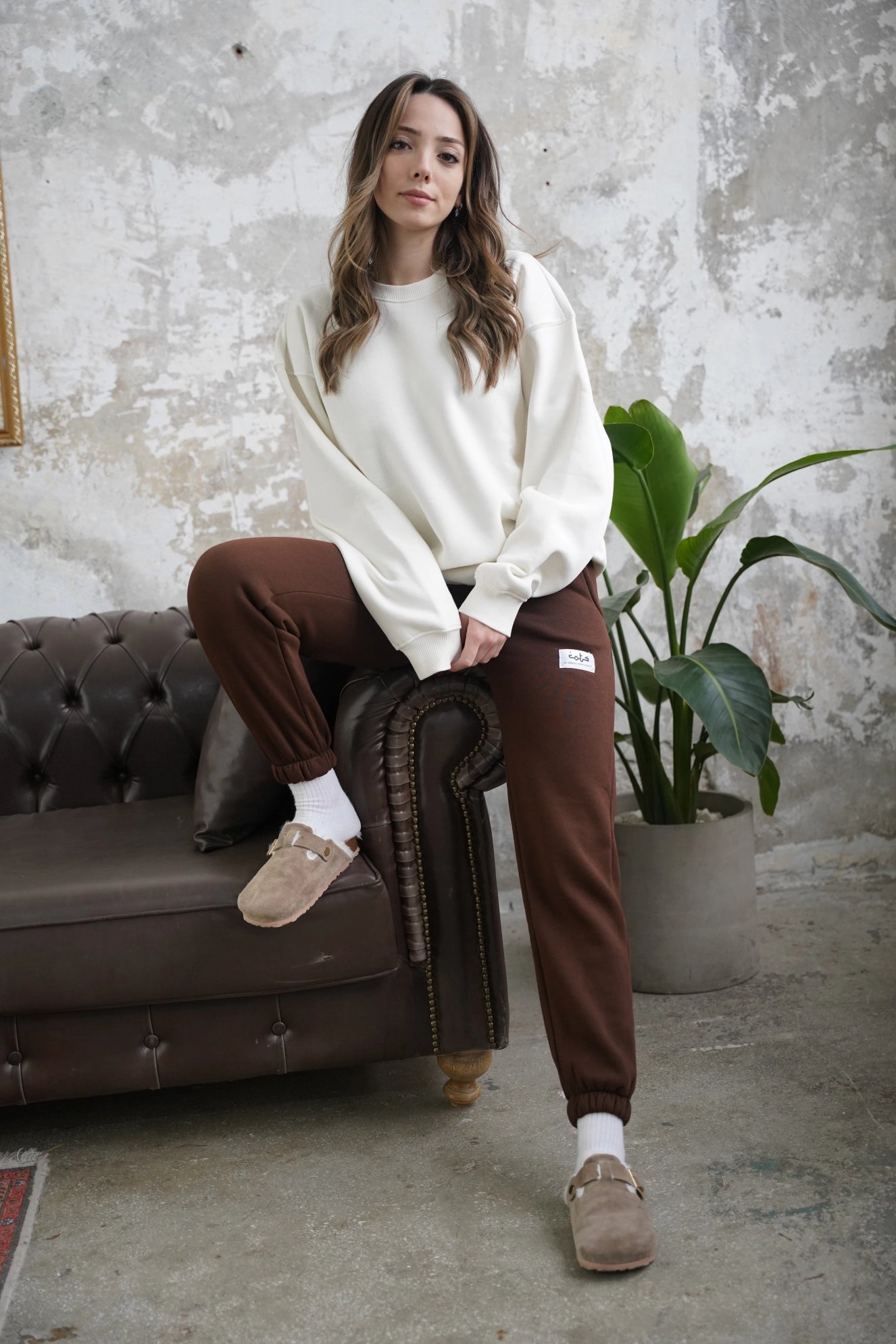 COTS Eşofman Altı - Kahverengi