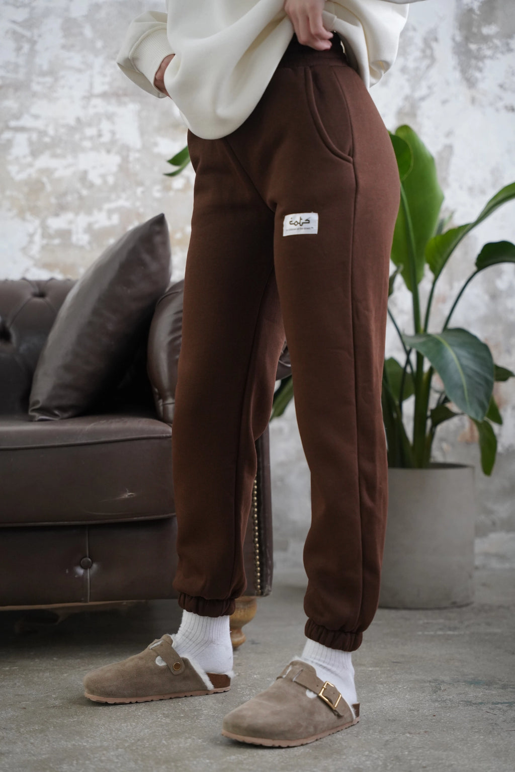 COTS Eşofman Altı - Kahverengi