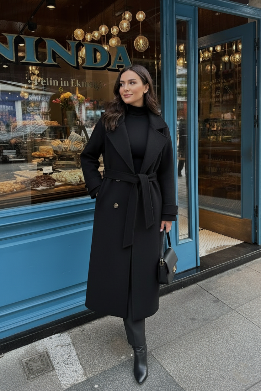 KEMERLİ UZUN KAŞE KABAN