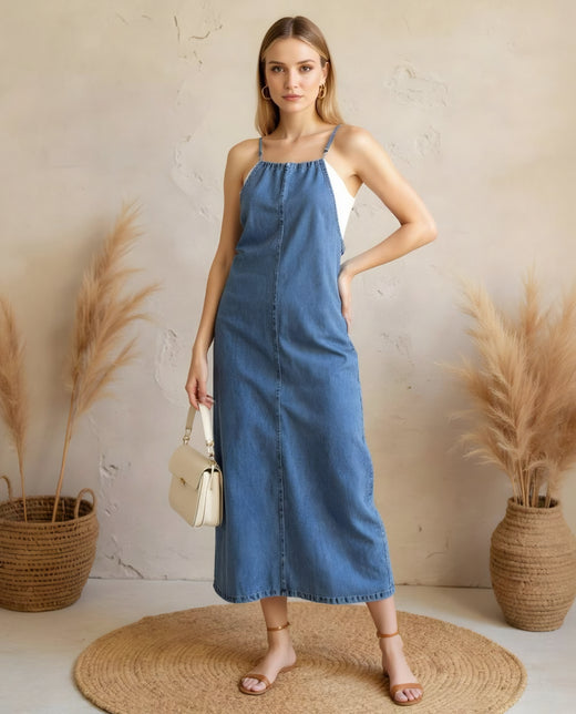 İNCE ASKILI KOT JİLE