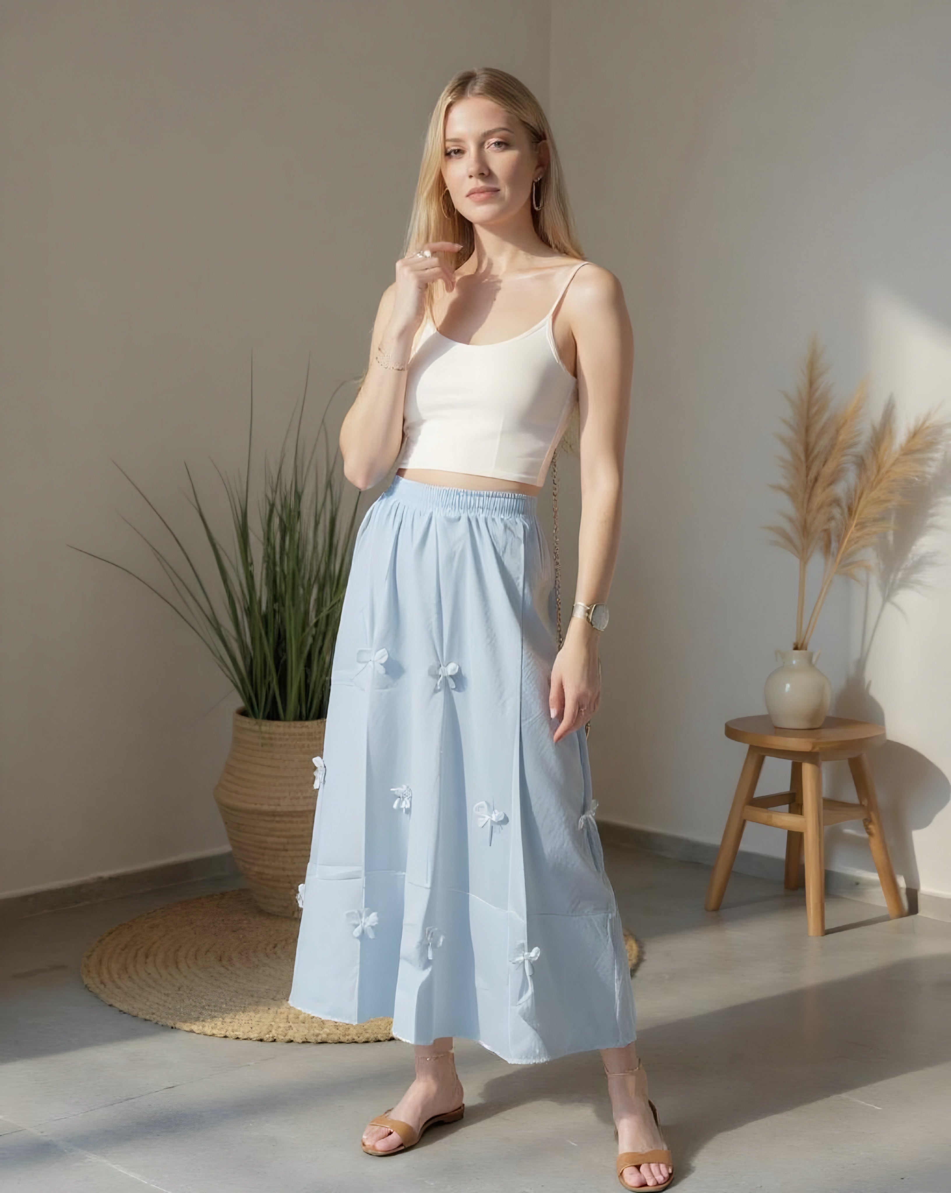 FİYONK DETAYLI ETEK