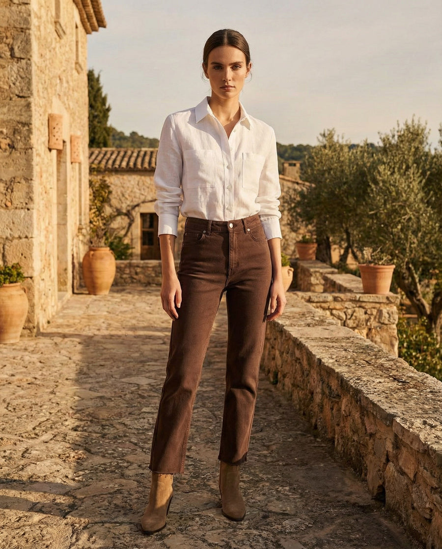 SFF™ KESİK PAÇA BOYFIT JEAN