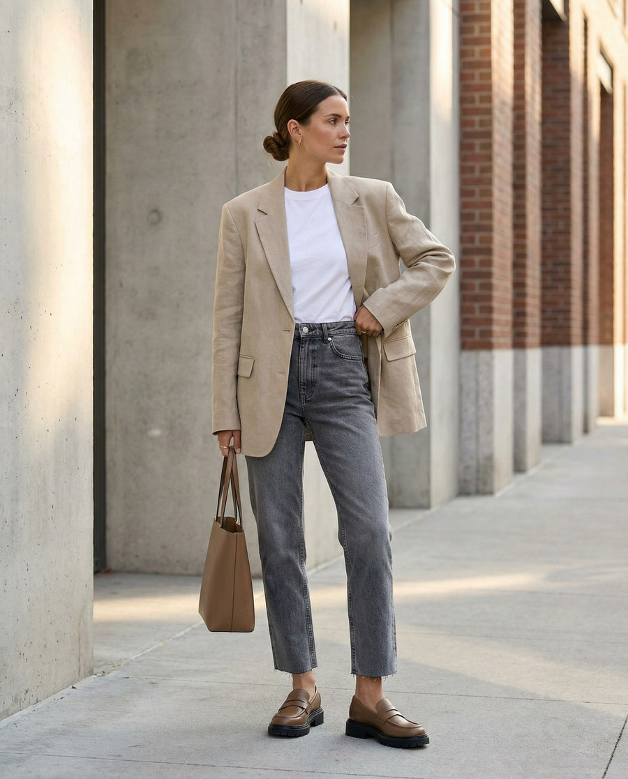 SFF™ KESİK PAÇA BOYFIT JEAN