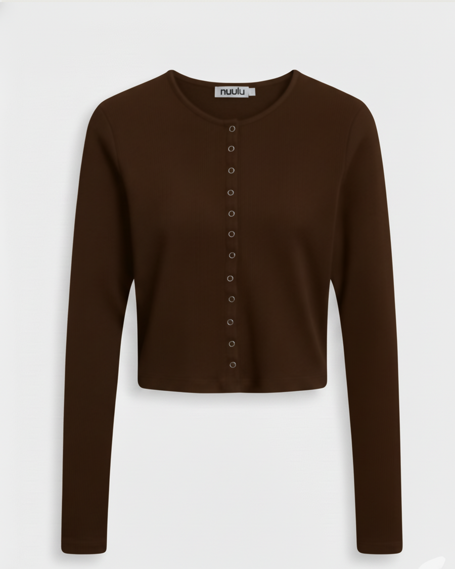 ÇITÇITLI UZUN KOLLU BODY