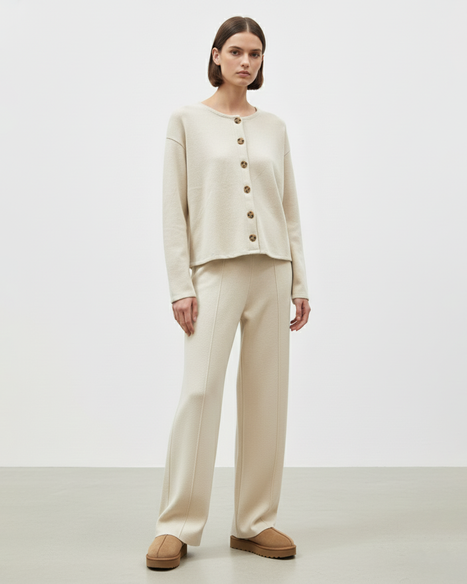 DÜĞMELİ TRİKO TAKIM