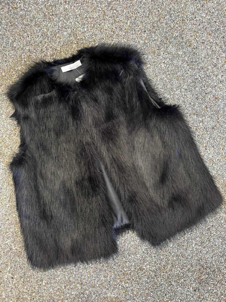 KISA SUNİ KÜRK YELEK